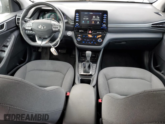 2020 Hyundai Ioniq SE with VIN KMHC75LC4LU190020, listed as a Copart auction lot 42400615 with 38,409 mi miles and Salvage title. Bid and sale history available at DreamBid. Image 8.