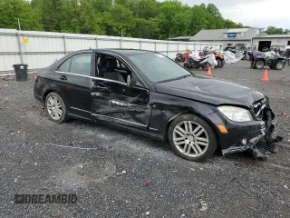 2008 Mercedes-Benz C 300 Sport with VIN WDDGF81X78F190434, listed as a Copart auction lot 55942805 with 158,146 mi miles and Salvage Title. Bid and sale history available at DreamBid. Image 4.
