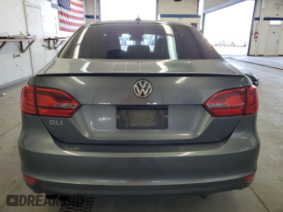 2013 Volkswagen Jetta GLI Autobahn with VIN 3VW4A7AJ7DM234635, listed as a Copart auction lot 53502205 with 160,441 mi miles and Salvage Title. Bid and sale history available at DreamBid. Image 6.