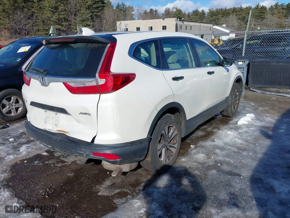 2018 Honda CR-V LX with VIN 2HKRW6H37JH208260, listed as a IAAI auction lot 41498130 with 156,966 mi miles. Bid and sale history available at carsss.com. Image 4.