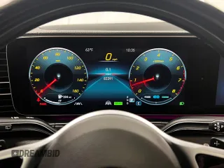 2020 Mercedes-Benz GLS 450 z VIN 4JGFF5KEXLA253920, wystawiony jako Copart lot #60090855 z przebiegiem 82 329 mil mil oraz Czysty tytuł • Clean title. Historia ofert i sprzedaży dostępna na DreamBid. Obrazek 8.