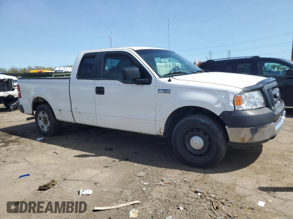 2008 Ford F-150 STX с VIN 1FTRX12W98FC05514, выставлен на аукционе Copart как лот 54832135 с пробегом 267 256 миль миль и Чистый • Clean title. История ставок и продаж доступна на DreamBid. Изображение 4.