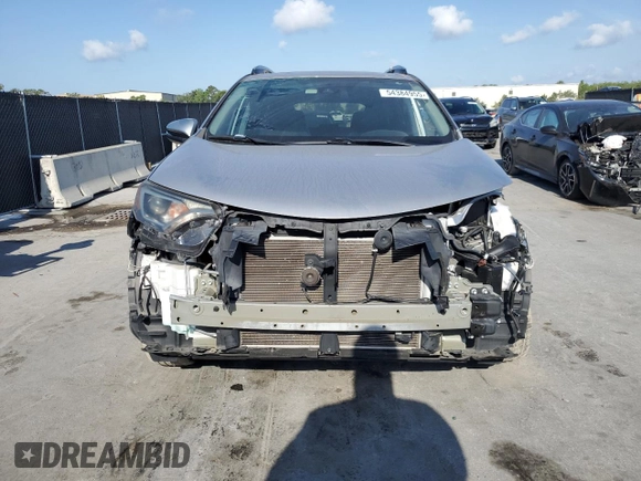 2017 Toyota RAV4 XLE with VIN 2T3WFREVXHW394471, listed as a Copart auction lot 54384955 with 61,969 mi miles and Salvage Title. Bid and sale history available at carsss.com. Image 5.