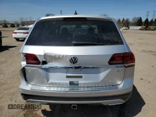 2019 Volkswagen Atlas SE with VIN 1V2WR2CA8KC509852, listed as a Copart auction lot 52941235 with 52,816 mi miles and Salvage title. Bid and sale history available at DreamBid. Image 6.
