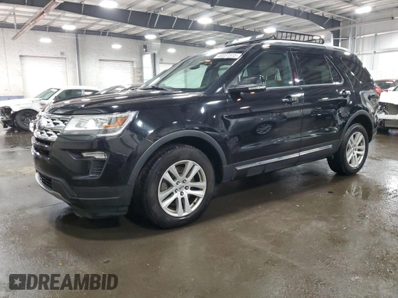 2018 Ford Explorer XLT with VIN 1FM5K8D82JGC83665, listed as a Copart auction lot 48031515 with 83,980 mi miles and Salvage Title. Bid and sale history available at DreamBid. Image 1.