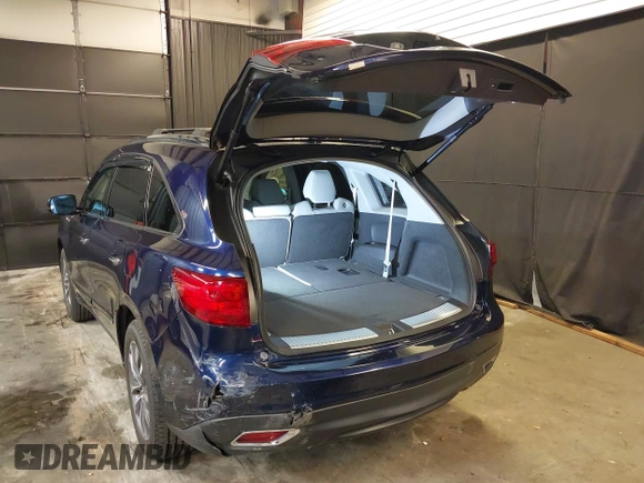2016 Acura MDX w/Tech with VIN 5FRYD4H42GB037938, listed as a IAAI auction lot 41913723 with 109,547 mi miles. Bid and sale history available at carsss.com. Image 3.