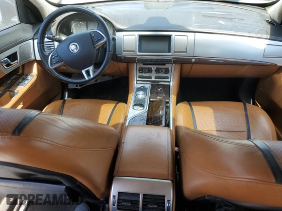 2012 Jaguar XF Portfolio with VIN SAJWA0HB2CLS41060, listed as a Copart auction lot 61310374 with 0 mi miles and Clean Title. Bid and sale history available at carsss.com. Image 8.