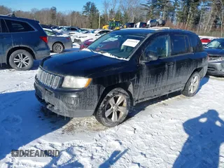 2012 Jeep Compass Sport with VIN 1C4NJDBB5CD685098, listed as a IAAI auction lot 41456429 with 157,334 mi miles. Bid and sale history available at carsss.com. Image 2.