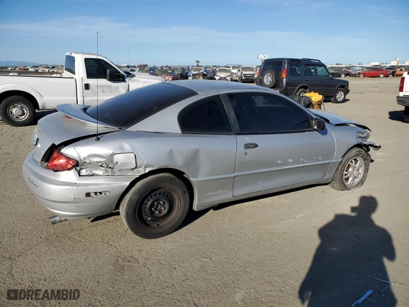 2003 Pontiac Sunfire with VIN 1G2JB12F037250523, listed as a Copart auction lot 47068055 with 0 mi miles and Salvage Title. Bid and sale history available at carsss.com. Image 3.