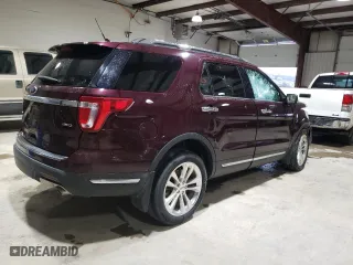 2019 Ford Explorer Limited with VIN 1FM5K8F8XKGA49935, listed as a Copart auction lot 52007355 with 44,999 mi miles and Salvage Title. Bid and sale history available at carsss.com. Image 3.
