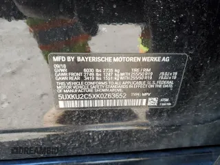 2019 BMW X6 xDrive35i with VIN 5UXKU2C5XK0Z63652, listed as a Copart auction lot 45275385 with 137,085 mi miles and Clean Title. Bid and sale history available at carsss.com. Image 13.