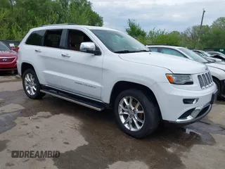 2015 Jeep Grand Cherokee Summit with VIN 1C4RJFJG5FC104087, listed as a IAAI auction lot 42100298 with 88,710 mi miles and . Bid and sale history available at DreamBid. Image 1.