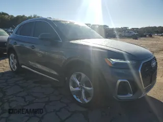 2022 Audi Q5 S line Prestige with VIN WA1FAAFY6N2011780, listed as a Copart auction lot 75135944 with 19,612 mi miles and Non Repairable. Bid and sale history available at carsss.com. Image 4.