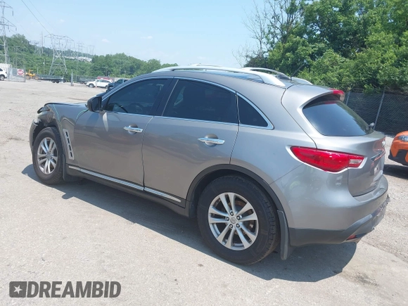 2009 Infiniti FX with VIN JNRAS18W89M154927, listed as a IAAI auction lot 42661420 with 205,611 mi miles and . Bid and sale history available at DreamBid. Image 3.