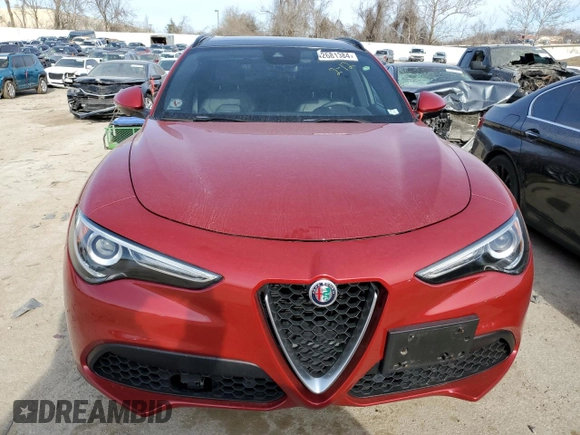 2018 Alfa Romeo Stelvio Ti Sport z VIN ZASFAKNN3J7B67248, wystawiony jako Copart lot #42681384 z przebiegiem 62 407 mil mil oraz Szkoda całkowita • Salvage title. Historia ofert i sprzedaży dostępna na DreamBid. Obrazek 5.