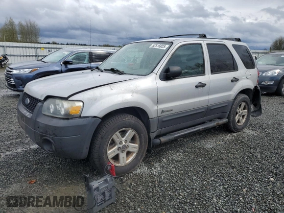 2005 Ford Escape Hybrid z VIN 1FMCU95H75KC07240, wystawiony jako Copart lot #52515925 z przebiegiem 217 237 mil mil oraz Szkoda całkowita • Salvage title. Historia ofert i sprzedaży dostępna na DreamBid. Obrazek 1.