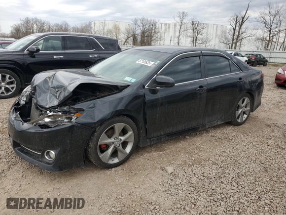 2014 Toyota Camry L with VIN 4T1BF1FK2EU351400, listed as a Copart auction lot 52198935 with 142,318 mi miles and Salvage Title. Bid and sale history available at carsss.com. Image 1.