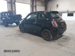 2013 FIAT 500 Pop with VIN 3C3CFFAR5DT515567, listed as a IAAI auction lot 42159883 with 187,433 mi miles. Bid and sale history available at carsss.com. Image 3.