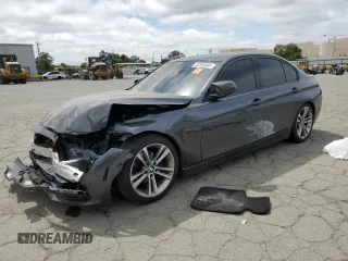 2017 BMW 3 Series 330i with VIN WBA8B9G56HNU09182, listed as a Copart auction lot 53355905 with 128,009 mi miles and Salvage Title. Bid and sale history available at carsss.com. Image 1.