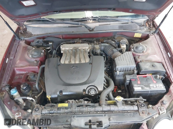 2003 Hyundai Sonata GLS with VIN KMHWF35H13A882475, listed as a IAAI auction lot 41863570 with 168,303 mi miles. Bid and sale history available at carsss.com. Image 10.