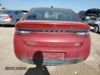 2014 Dodge Dart SXT with VIN 1C3CDFBB0ED823812, listed as a Copart auction lot 51906585 with 133,976 mi miles and Salvage Title. Bid and sale history available at carsss.com. Image 6.