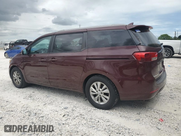 2016 Kia Sedona LX with VIN KNDMB5C1XG6128783, listed as a Copart auction lot 52823525 with 115,211 mi miles and Clean Title. Bid and sale history available at carsss.com. Image 2.