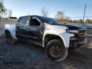 2021 Chevrolet Silverado 1500 RST with VIN 3GCUYEED2MG483365, listed as a Copart auction lot 85583614 with 29,763 mi miles and Salvage Title. Bid and sale history available at carsss.com. Image 4.