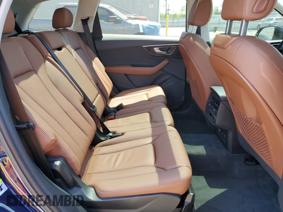 2021 Audi Q7 Premium with VIN WA1AJAF71MD041774, listed as a Copart auction lot 56676145 with 46,500 mi miles and Salvage title. Bid and sale history available at DreamBid. Image 11.