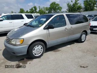 2001 Toyota Sienna LE z VIN 4T3ZF13C61U398183, wystawiony jako Copart lot #56903725 z przebiegiem 149 676 mil mil oraz Czysty tytuł • Clean title. Historia ofert i sprzedaży dostępna na DreamBid. Obrazek 1.