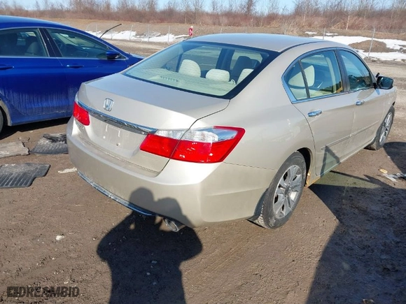2013 Honda Accord Sdn LX with VIN 1HGCR2F30DA093362, listed as a IAAI auction lot 41776253 with 108,479 mi miles. Bid and sale history available at carsss.com. Image 4.