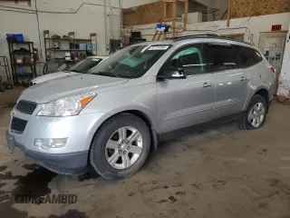 2012 Chevrolet Traverse 1LT z VIN 1GNKVGEDXCJ185307, wystawiony jako Copart lot #52724985 z przebiegiem 167 192 mil mil oraz Szkoda całkowita • Salvage title. Historia ofert i sprzedaży dostępna na DreamBid. Obrazek 1.