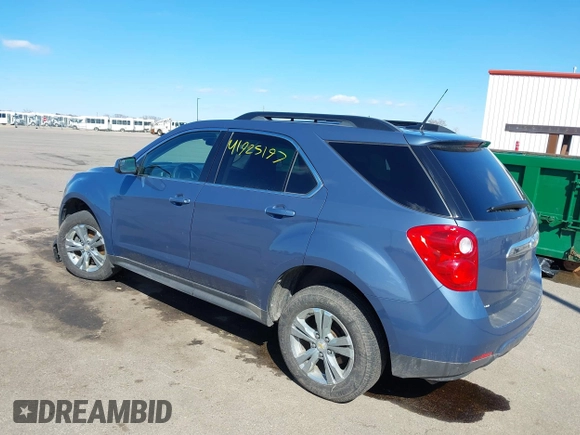 2012 Chevrolet Equinox LT w/1LT with VIN 2GNALDEK5C6300309, listed as a IAAI auction lot 41925197 with 117,922 mi miles. Bid and sale history available at carsss.com. Image 3.
