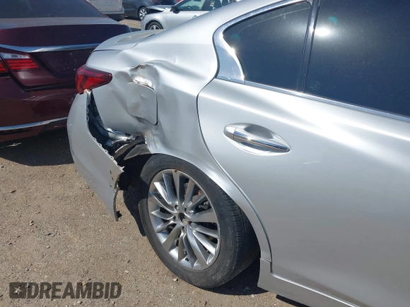 2020 Infiniti Q50 Luxe with VIN JN1EV7AP2LM202821, listed as a IAAI auction lot 41985144 with 112,024 mi miles and . Bid and sale history available at DreamBid. Image 6.