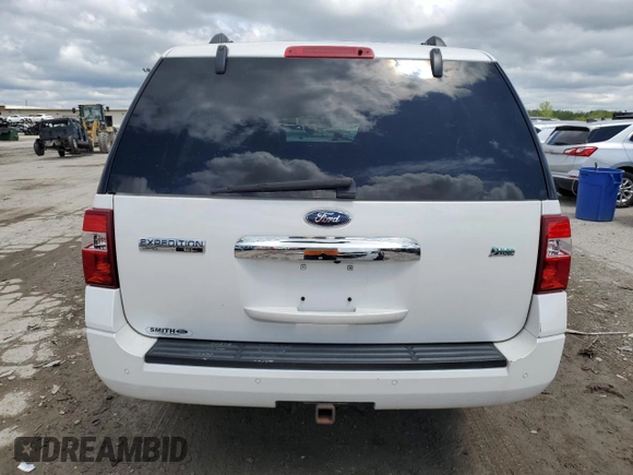 2013 Ford Expedition Max Limited with VIN 1FMJK2A58DEF69414, listed as a Copart auction lot 55811875 with 50,601 mi miles and Salvage title. Bid and sale history available at DreamBid. Image 6.