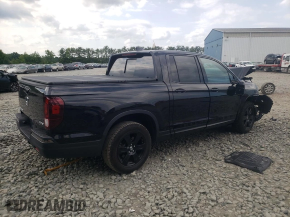 2019 Honda Ridgeline Black Edition with VIN 5FPYK3F86KB038307, listed as a Copart auction lot 65618514 with 54,408 mi miles and Salvage title. Bid and sale history available at DreamBid. Image 3.