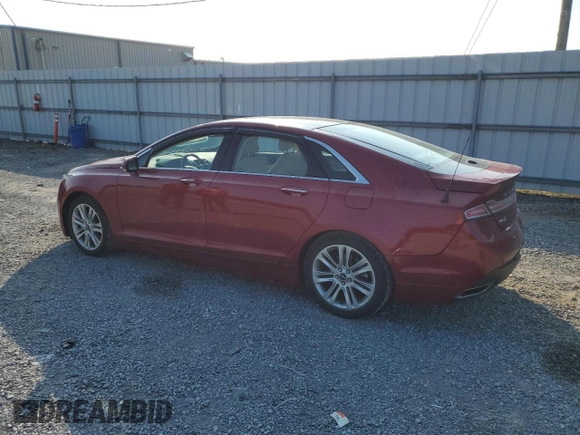 2014 Lincoln MKZ Hybrid with VIN 3LN6L2LUXER816096, listed as a Copart auction lot 59089415 with 52,977 mi miles and Salvage title. Bid and sale history available at DreamBid. Image 2.