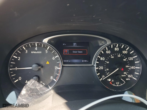 2017 Nissan Altima 2.5 SR with VIN 1N4AL3APXHC493467, listed as a Copart auction lot 71394014 with 105,141 mi miles and Salvage Title. Bid and sale history available at carsss.com. Image 9.