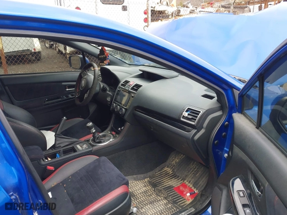 2018 Subaru WRX STI with VIN JF1VA2M67J9835223, listed as a IAAI auction lot 41797791 with 69,811 mi miles. Bid and sale history available at carsss.com. Image 5.