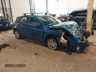 2012 Mazda 3 i Touring with VIN JM1BL1L81C1661610, listed as a IAAI auction lot 41840710 with 60,567 mi miles and . Bid and sale history available at DreamBid. Image 1.
