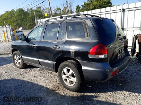 2005 Hyundai Santa Fe GLS with VIN KM8SC73E15U882999, listed as a Copart auction lot 69503144 with 0 mi miles and Salvage Title. Bid and sale history available at carsss.com. Image 2.