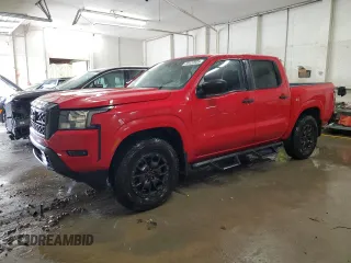 2022 Nissan Frontier SV with VIN 1N6ED1EK3NN606300, listed as a Copart auction lot 55422635 with 63,036 mi miles and Salvage title. Bid and sale history available at DreamBid. Image 1.