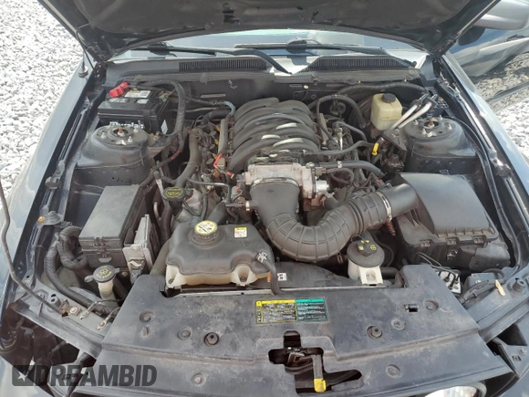 2005 Ford Mustang GT Deluxe с VIN 1ZVHT82H955140714, выставлен на аукционе Copart как лот 63867025 с пробегом 93 237 миль миль и Списание • Salvage title. История ставок и продаж доступна на DreamBid. Изображение 11.