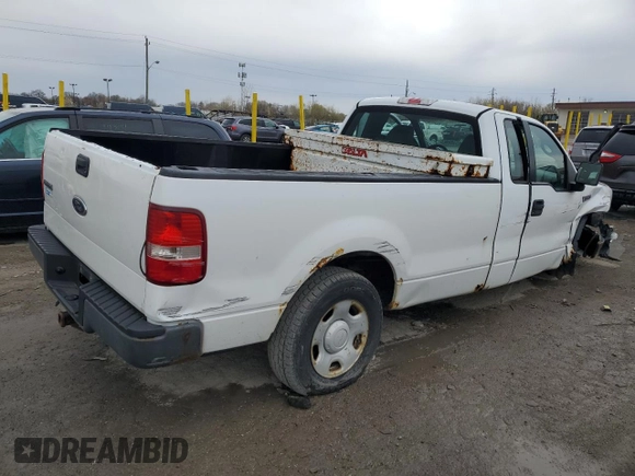 2005 Ford F-150 XL with VIN 1FTRF12W65NB56941, listed as a Copart auction lot 52200065 with 164,464 mi miles and Salvage title. Bid and sale history available at DreamBid. Image 3.