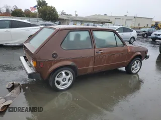 1979 Volkswagen Rabbit z VIN 1793863402, wystawiony jako Copart lot #79580954 z przebiegiem 82 349 mil mil oraz Tytuł czysty. Historia ofert i sprzedaży dostępna na DreamBid. Obrazek 3.