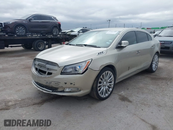 2014 Buick LaCrosse Premium II with VIN 1G4GF5G38EF253691, listed as a IAAI auction lot 41411307 with 141,863 mi miles and . Bid and sale history available at DreamBid. Image 17.