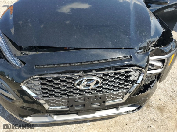 2021 Hyundai Kona Ultimate with VIN KM8K5CA54MU643998, listed as a Copart auction lot 59370584 with 33,087 mi miles and Salvage Title. Bid and sale history available at carsss.com. Image 13.