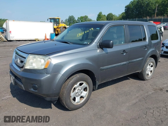 2011 Honda Pilot LX with VIN 5FNYF4H2XBB059849, listed as a IAAI auction lot 42498198 with 212,945 mi miles and . Bid and sale history available at DreamBid. Image 17.