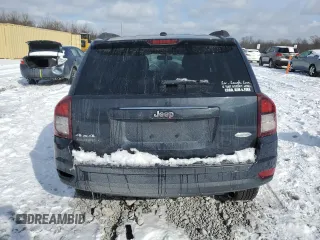 2015 Jeep Compass High Altitude Edition with VIN 1C4NJDEB1FD148051, listed as a Copart auction lot 45694585 with 117,149 mi miles and Salvage Title. Bid and sale history available at carsss.com. Image 6.