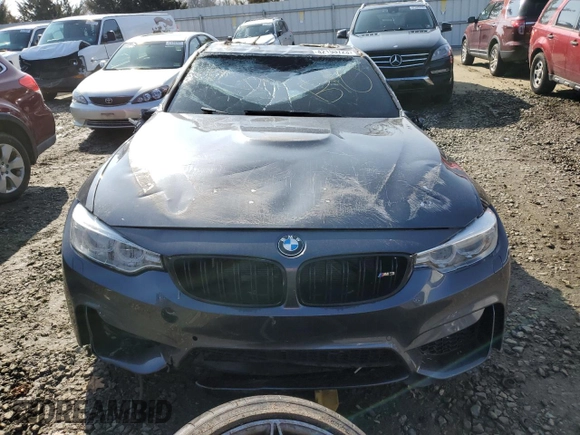 2017 BMW M3 with VIN WBS8M9C5XH5G84438, listed as a Copart auction lot 42153723 with 0 mi miles. Bid and sale history available at carsss.com. Image 5.