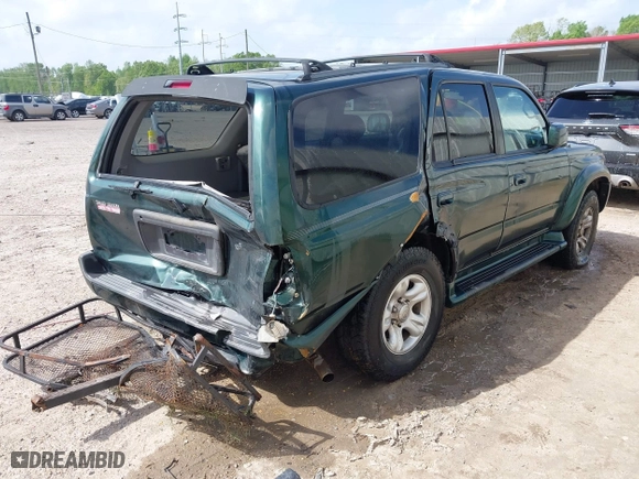 2001 Toyota 4Runner SR5 with VIN JT3GN86R310186434, listed as a IAAI auction lot 41955632 with 206,121 mi miles. Bid and sale history available at carsss.com. Image 4.